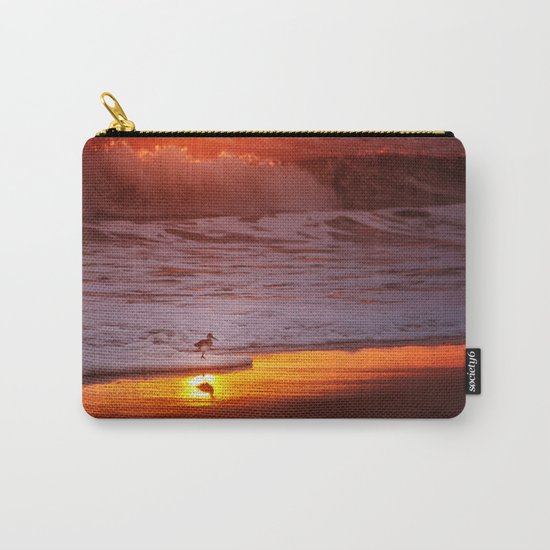 Sunny Sandpiper Carry-All Pouch