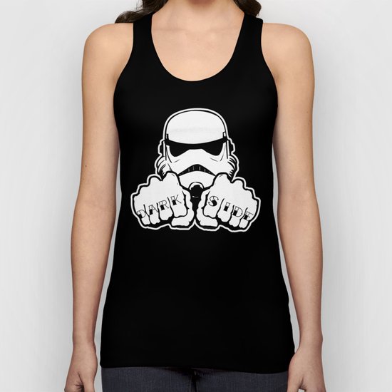 Dark Side Knuckle Unisex Tank Top