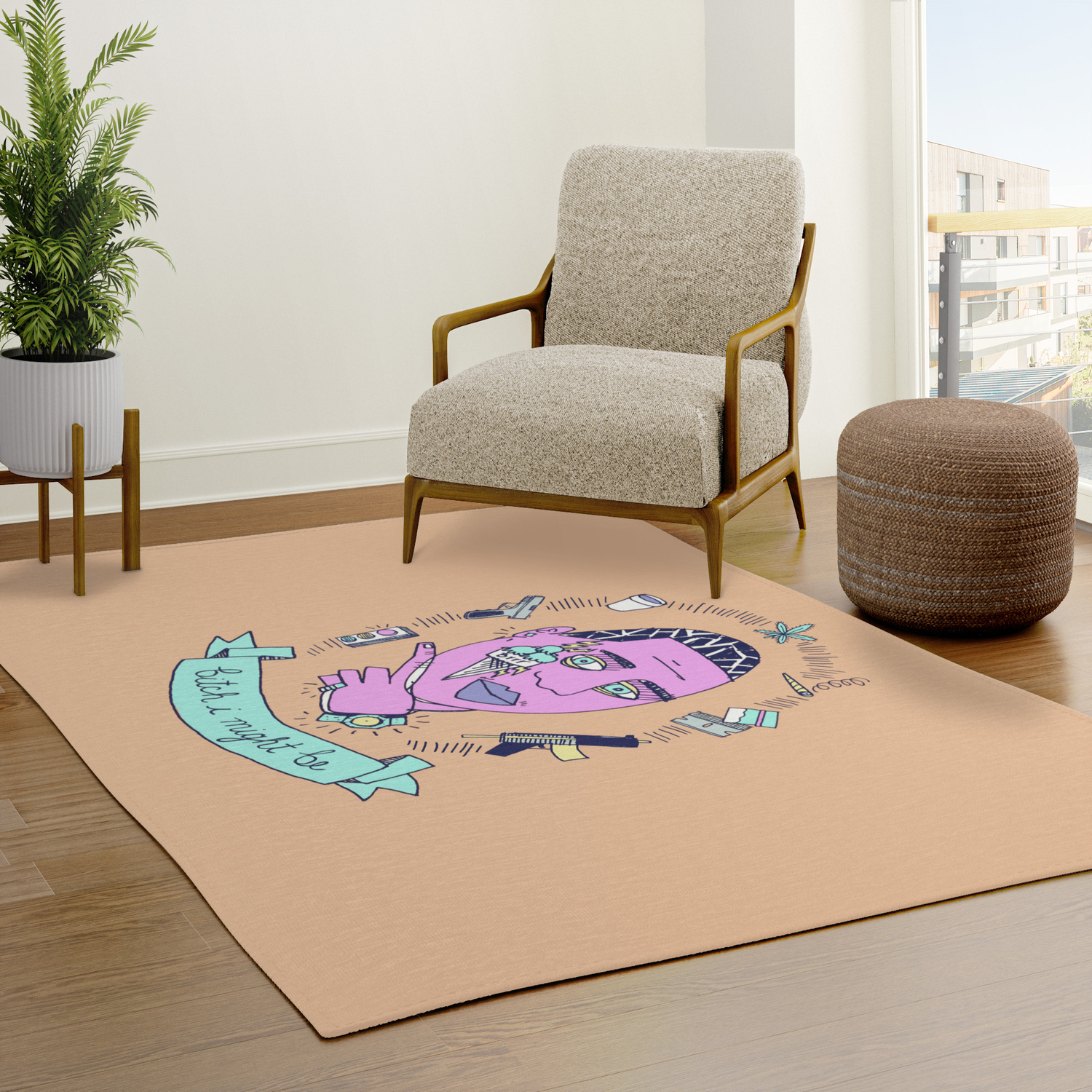 Gucci Mane May Or May Not Be Guilty Rug By Brittneymaynard Society6