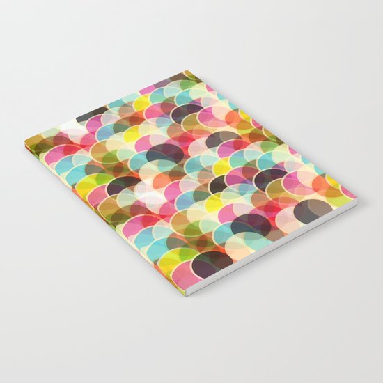 Circle Colorful Notebook