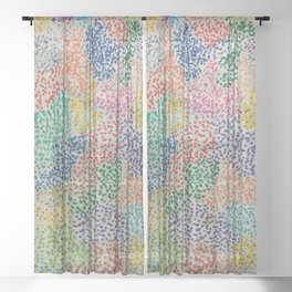 Spring Joy Sheer Curtain