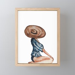 Beached Elegance Framed Mini Art Print