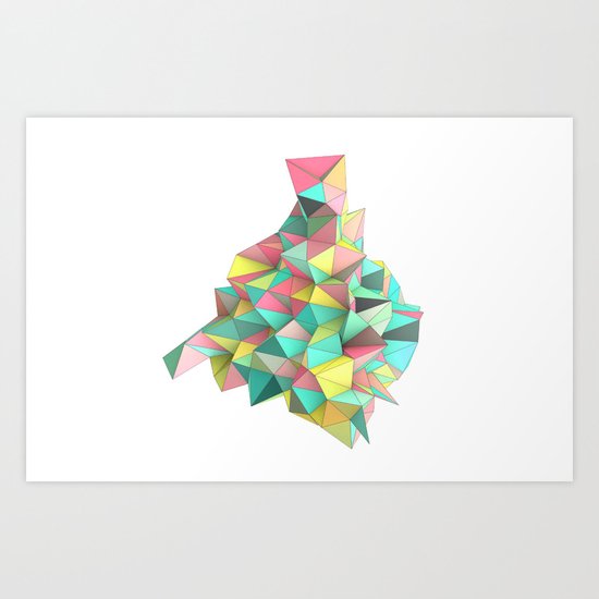 Origami II Art Print