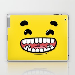 Yellow Smileys - Happy Laptop & iPad Skin