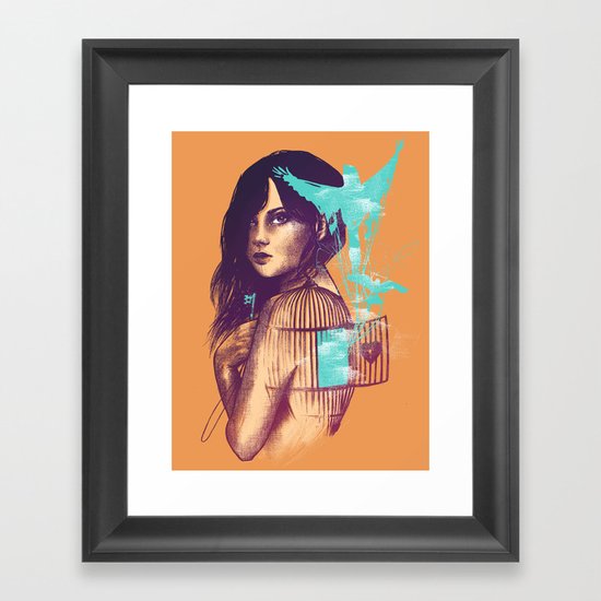 We Must Be Free Framed Art Print