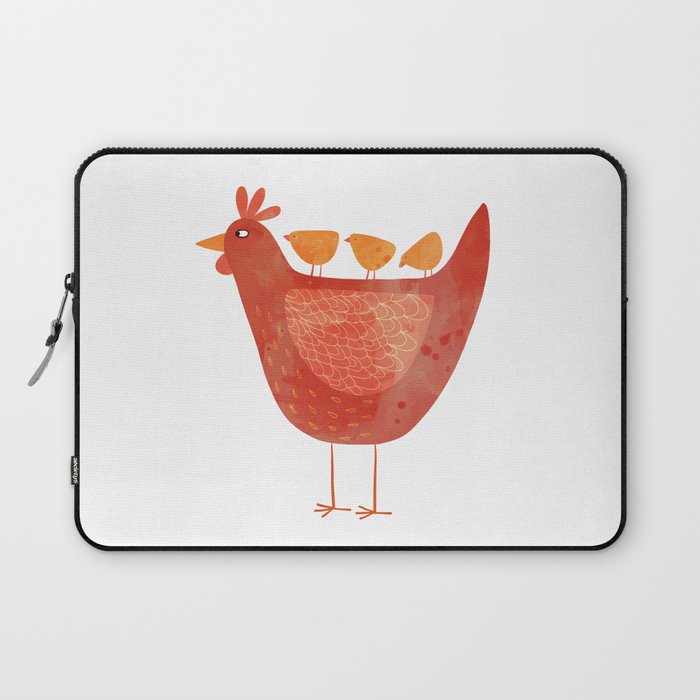 Hen and Chicks Laptop Sleeve