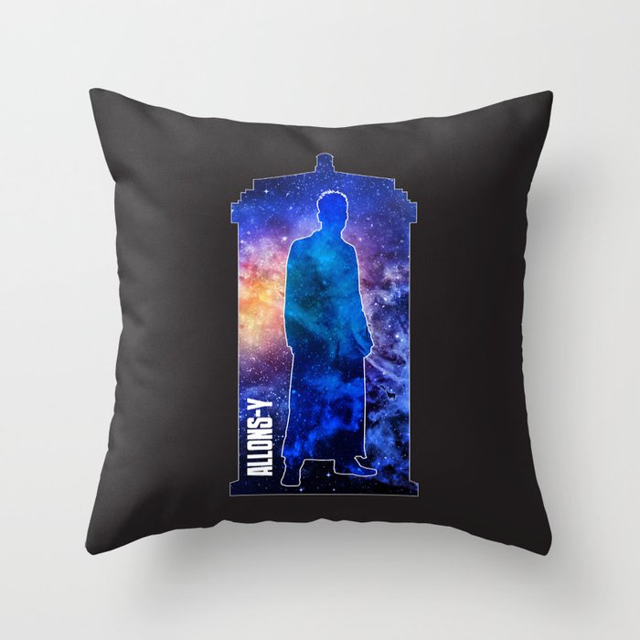 Allons-Y Throw Pillow