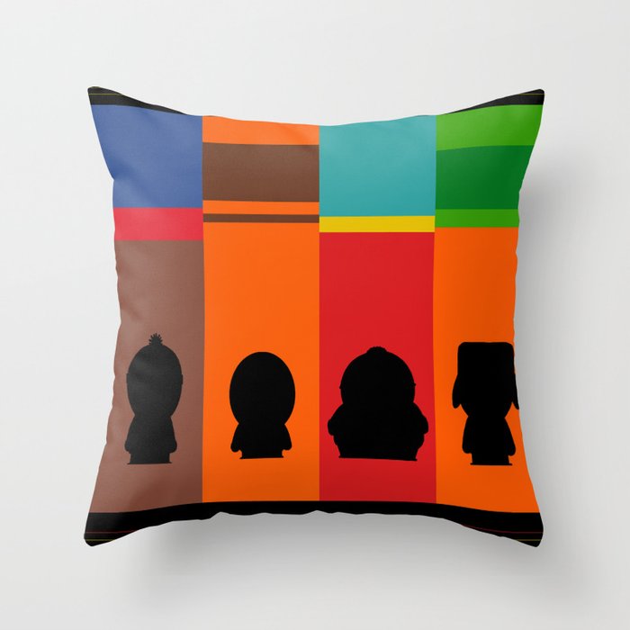 SouthPark: Meet Some Friends of Mine Throw Pillow