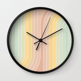Gradient Curvature II Wall Clock