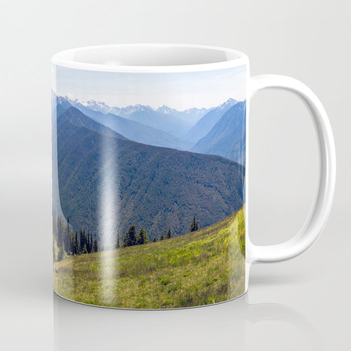 Hurricane Ridge Pano Coffee Mug