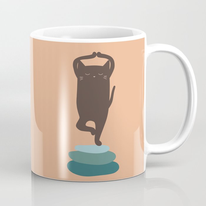 Yoga Cat 1 Coffee Mug