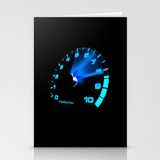 REV COUNTER Stationery Cards