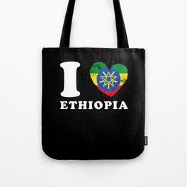 I Love Ethiopia Tote Bag