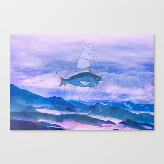 I want to fly II Canvas Print