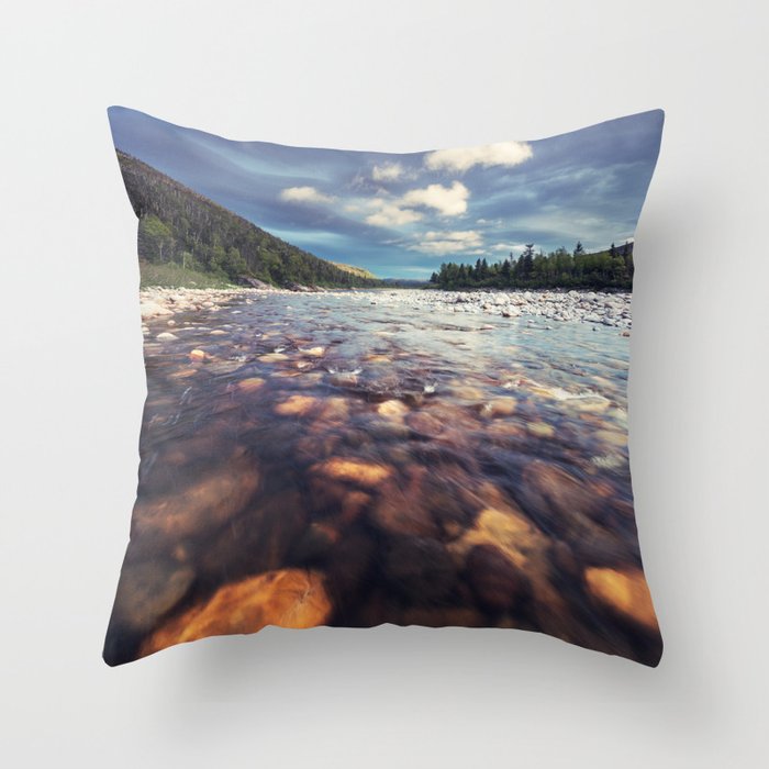 Lapoile River Throw Pillow