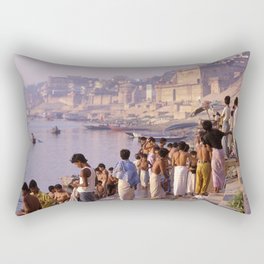 Varanasi India Rectangular Pillow