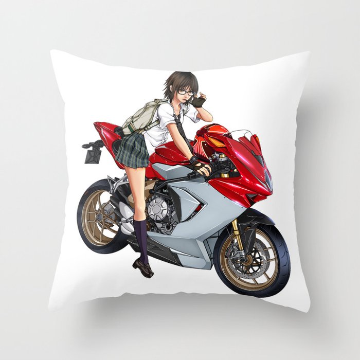 Y U NO RIDE WITH ME? Throw Pillow