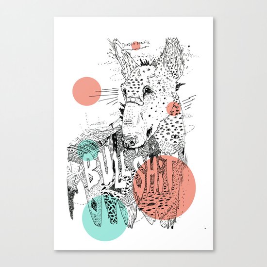 BULL II Canvas Print