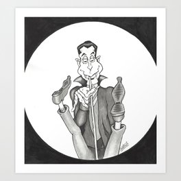 Dracula Art Print