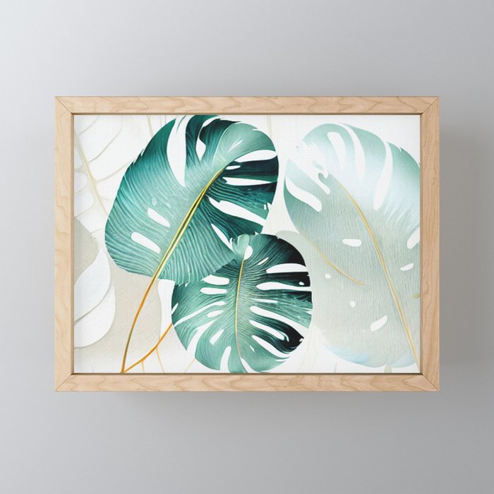 Tropical Sanctuary Framed Mini Art Print