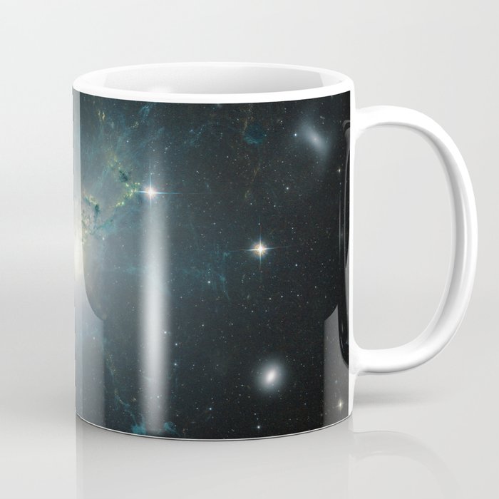 Dusty spiral galaxy Coffee Mug