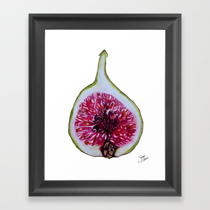 Figgie Figgie Figgie, Can't you see? Framed Art Print