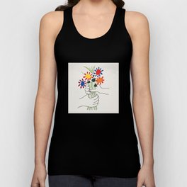 Picasso - Bouquet of Peace Tank Top