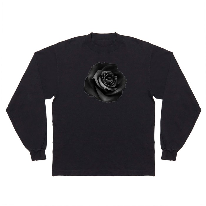 Fabric Rose Long Sleeve T Shirt