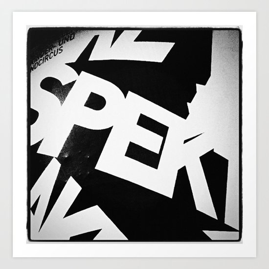 :: STREET ART //PART IV - COLOGNE Art Print