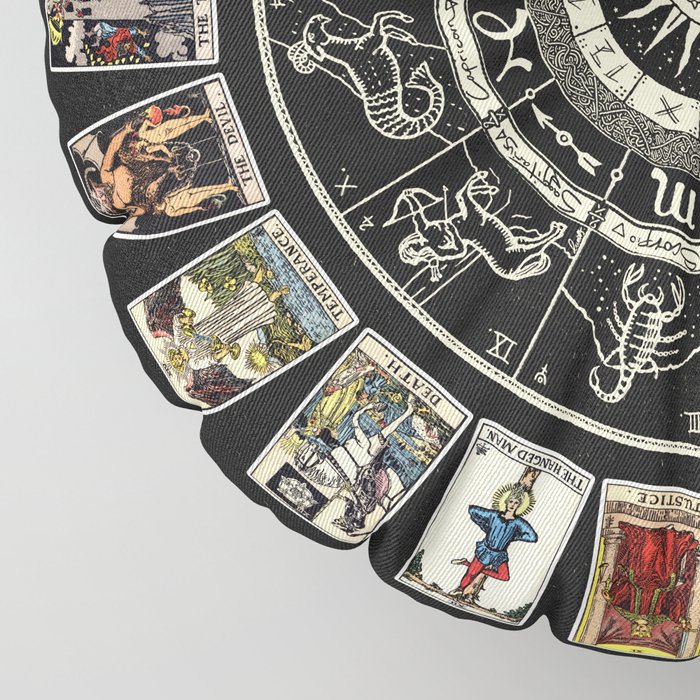 The Major Arcana & The Wheel of the Zodiac