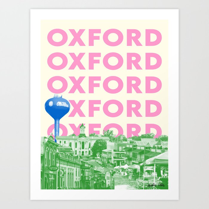 Oxford Art Print