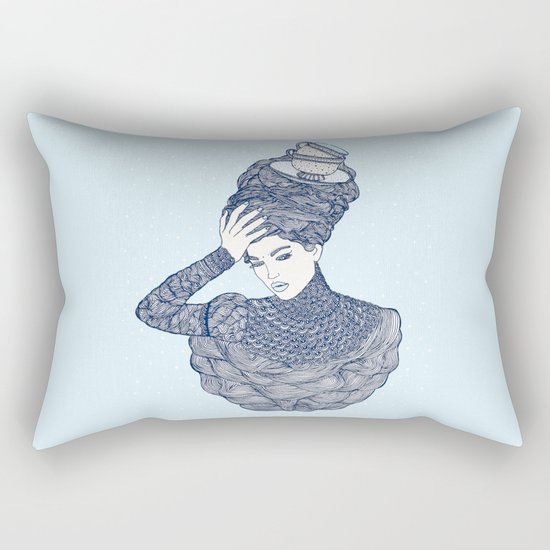 ♥ Early Winter, Tea time (temporada oficial de tecitos ♥) Rectangular Pillow