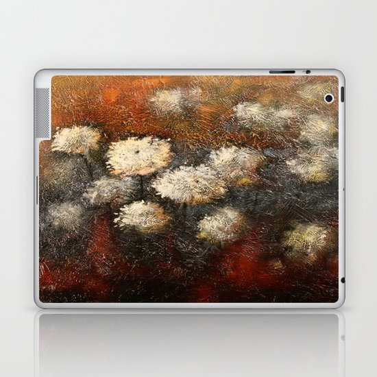 Golden Blossoms Laptop & iPad Skin