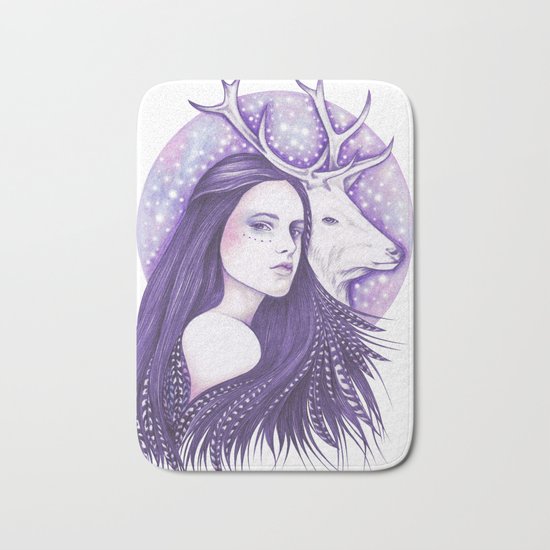 Deer Spirit Bath Mat