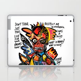 NewYork Graffiti Art Respect Words  Laptop & iPad Skin