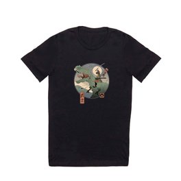 Jurassic Samurai T Shirt