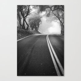 One Way Road Canvas Print