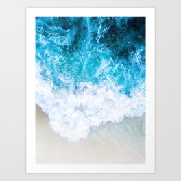 Blue Ocean Art Print