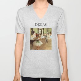 Degas - The Dance Class V Neck T Shirt