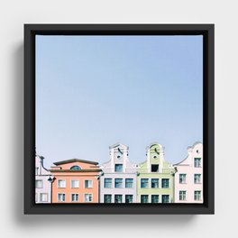 Polish Skyline I | ArchiMinimal Framed Canvas
