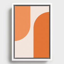 Modern Minimal Arch Abstract XXVIII Framed Canvas