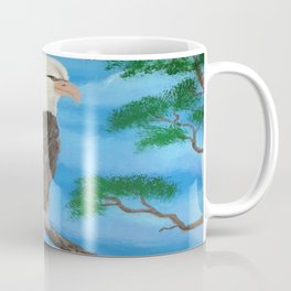 Painting stretcher acrylic eagle Coffee Mug