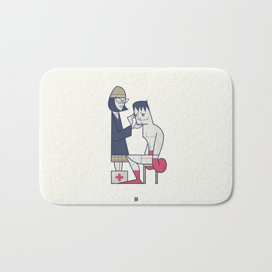 Heart of the Tiger Bath Mat