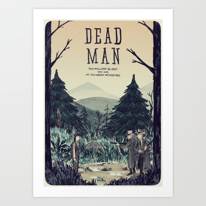 Dead Man Art Print