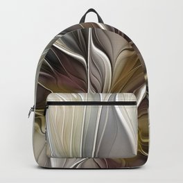 Floral Abstract, Fractal Art Backpack