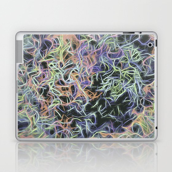 Modern Line Art Abstract Laptop & iPad Skin