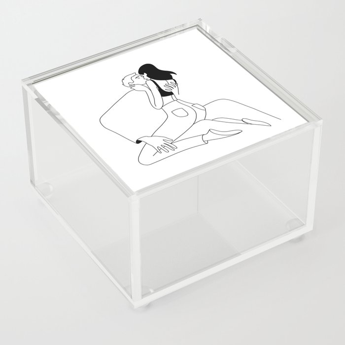 Kiss Acrylic Box