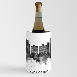 Maracaibo Venezuela Skyline BW Wine Chiller