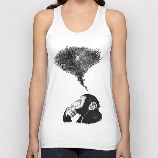 Chimpistotle Unisex Tank Top