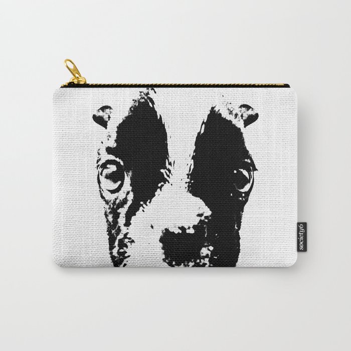 Curious French Bulldog Carry-All Pouch